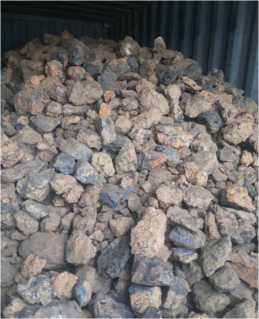 Manganese stock pile